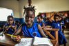 Sierra Leone: Schülerin bei Don Bosco