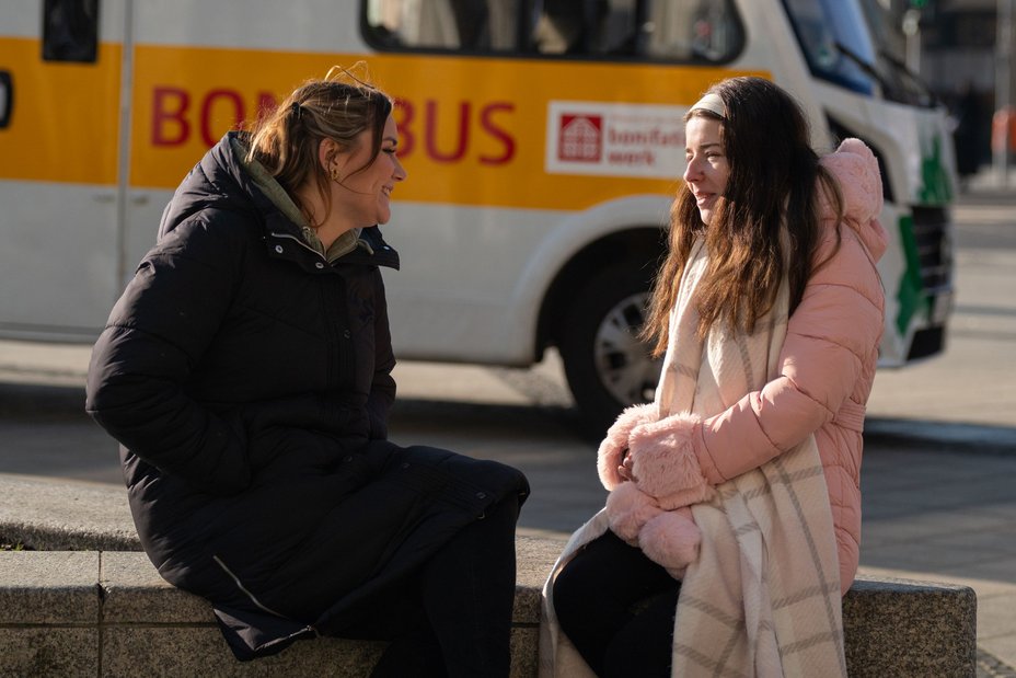 Deutschland: Don Bosco Beratungsbus in Berlin Marzahn