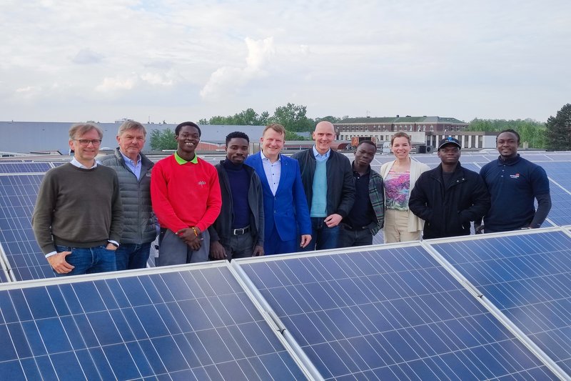 Deutschland: Solarazubis in Bochum